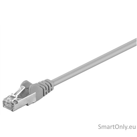 Goobay | CAT 5e patchcable 50126, F/UTP | Grey RJ45 male (8P8C) | RJ45 male (8P8C) Goobay | CAT 5e patchcable 50126, F/UTP | Grey RJ45 male (8P8C) | RJ45 male (8P8C)