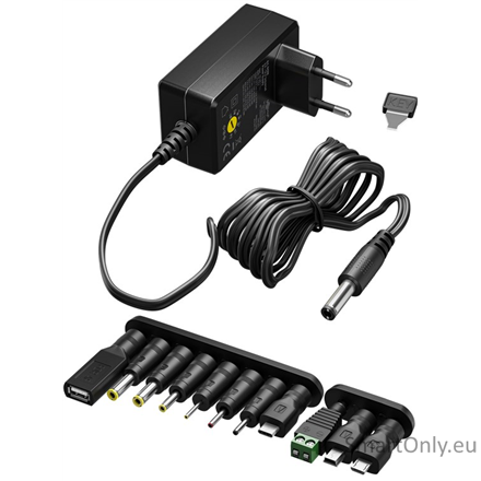 Goobay Universal Power Supply 3 V - 12 V, Max. 3.6 W Goobay Universal Power Supply 3 V - 12 V, Max. 3.6 W