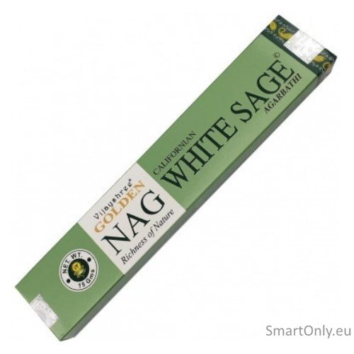 Golden Nag - Californian White Sage Smilkalai Vijayshree 1 Golden Nag - Californian White Sage Smilkalai Vijayshree 1