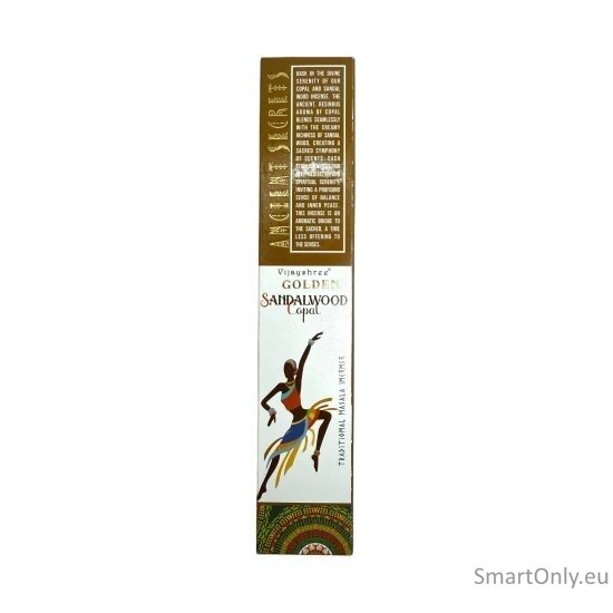 Golden Ancient Series Copal and Sandalwood Smilkalai Vijayshree 1 Golden Ancient Series Copal and Sandalwood Smilkalai Vijayshree 1