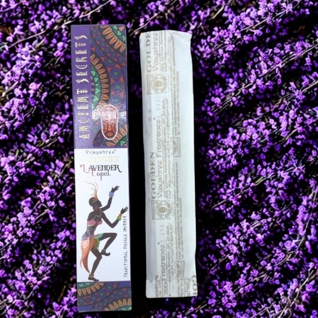 Golden Ancient Series Copal and Lavender Smilkalai Vijayshree 1 Golden Ancient Series Copal and Lavender Smilkalai Vijayshree 1