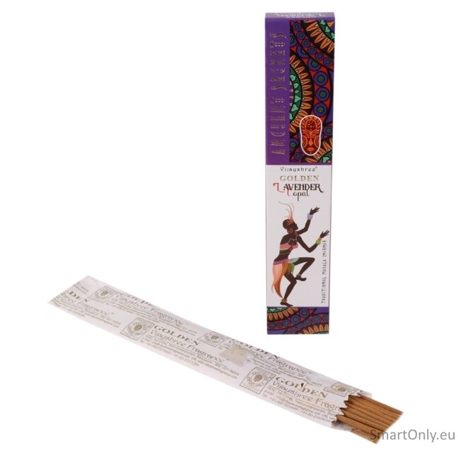 Golden Ancient Series Copal and Lavender Smilkalai Vijayshree Golden Ancient Series Copal and Lavender Smilkalai Vijayshree