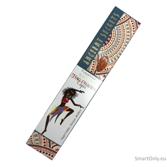 Golden Ancient Series Copal and Nag Champa Smilkalai Vijayshree 1