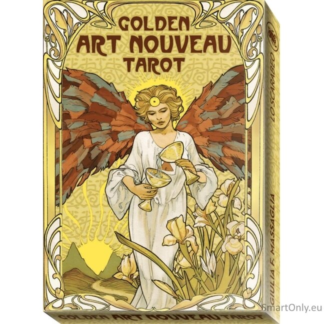Golden Art Nouveau Tarot Grand Trumps Kortos Lo Scarabeo 3 Golden Art Nouveau Tarot Grand Trumps Kortos Lo Scarabeo 3