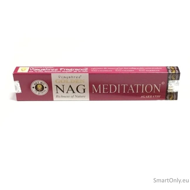 Golden Nag - Meditation Incense Vijayshree 1 Golden Nag - Meditation Incense Vijayshree 1