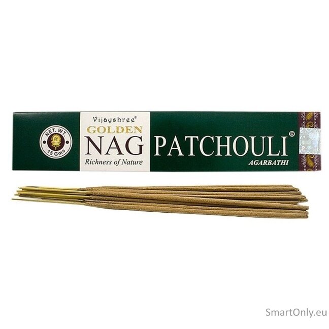 Golden Nag - Patchouli Incense Vijayshree Golden Nag - Patchouli Incense Vijayshree