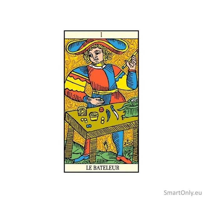 Golden Tarot of Marseille Kortos Lo Scarabeo 4