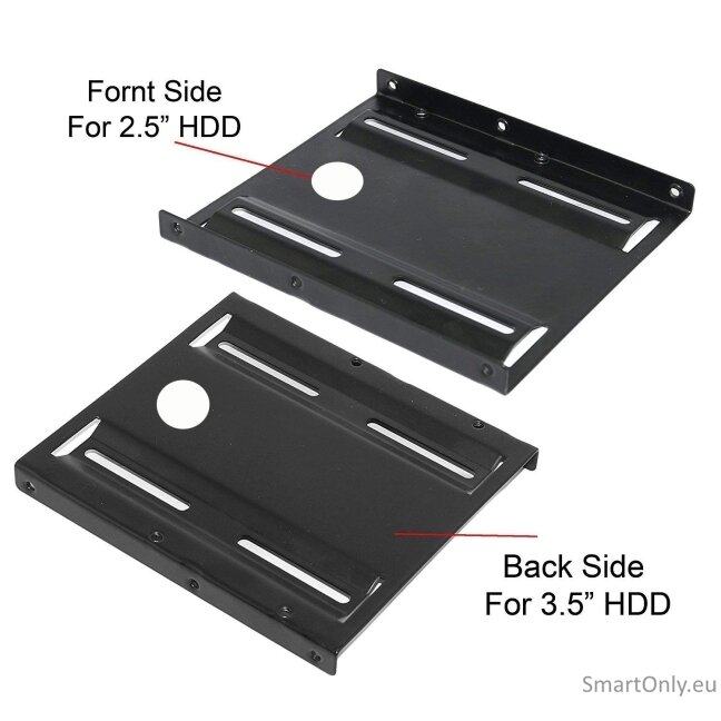 Goobay | 2.5" hard disk installation frame to 3.5" 1 Goobay | 2.5" hard disk installation frame to 3.5" 1