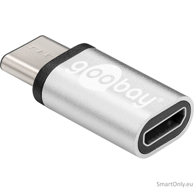 Goobay | USB-C to USB 2.0 Micro-B adapter | 56636 | USB Type-C | USB 2.0 Micro female (Type B)