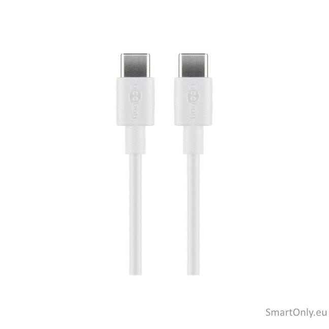 Goobay USB-C,Charging and Sync Cable, 2 m, white Goobay USB-C,Charging and Sync Cable, 2 m, white