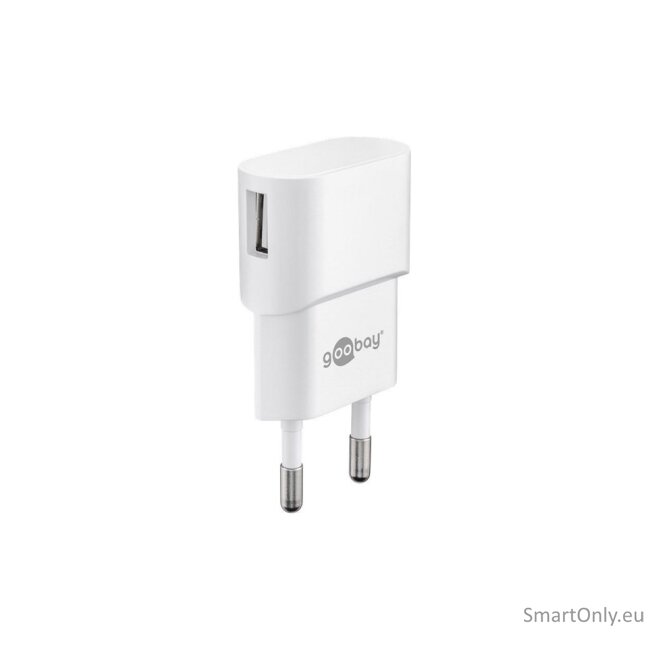 Goobay | USB charger Mains socket | 44948 | USB 2.0 port A | Power Adapter Goobay | USB charger Mains socket | 44948 | USB 2.0 port A | Power Adapter
