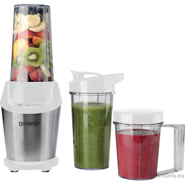 Gorenje Blender | BN1000E | Tabletop | 1000 W | Jar material Tritan | Jar capacity 0.75 L | Ice crushing | White 1 Gorenje Blender | BN1000E | Tabletop | 1000 W | Jar material Tritan | Jar capacity 0.75 L | Ice crushing | White 1