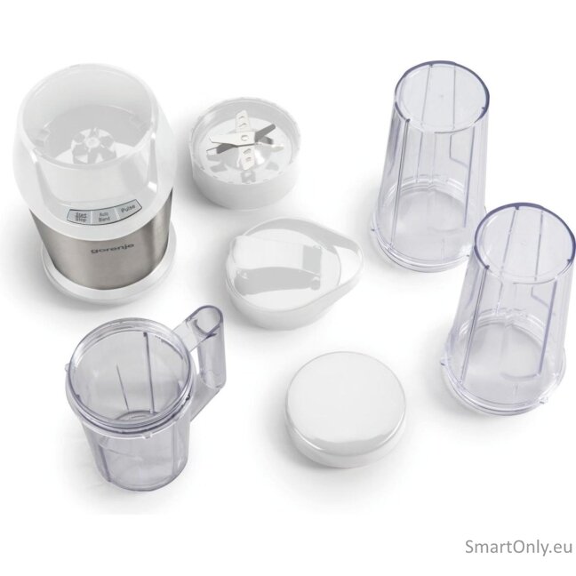 Gorenje Blender | BN1000E | Tabletop | 1000 W | Jar material Tritan | Jar capacity 0.75 L | Ice crushing | White 2 Gorenje Blender | BN1000E | Tabletop | 1000 W | Jar material Tritan | Jar capacity 0.75 L | Ice crushing | White 2