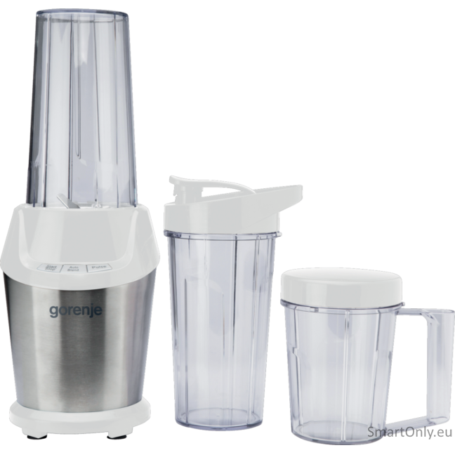 Gorenje Blender | BN1000E | Tabletop | 1000 W | Jar material Tritan | Jar capacity 0.75 L | Ice crushing | White