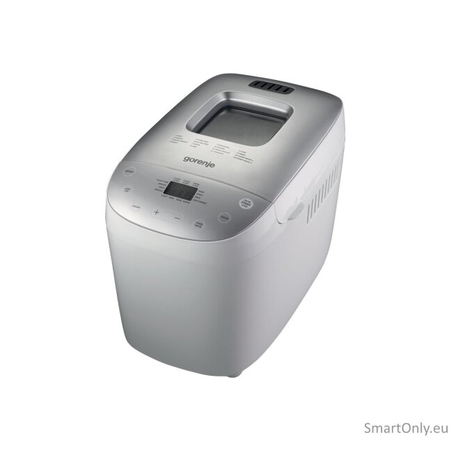 Gorenje Bread maker BM1600WG Power 850 W Number of programs 16 Display LCD White/Silver 6 Gorenje Bread maker BM1600WG Power 850 W Number of programs 16 Display LCD White/Silver 6