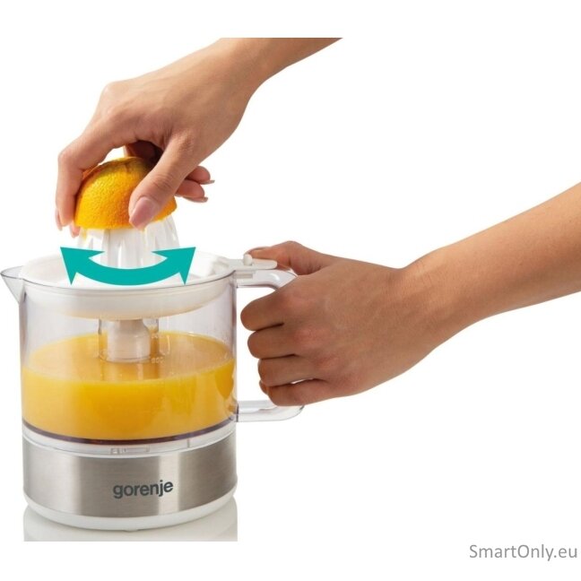 Gorenje Citrus Squeezer CJ30E, 30 W, Number of speeds 1, White | Gorenje 3 Gorenje Citrus Squeezer CJ30E, 30 W, Number of speeds 1, White | Gorenje 3