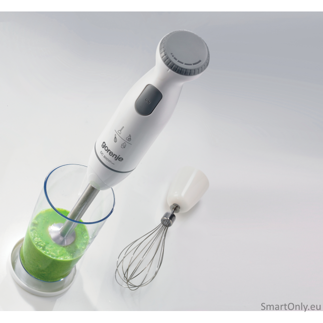 Gorenje Hand blender | HBC802QW | Hand Blender | 800 W | Jar material Plastic | Jar capacity 0.5 L | White 2