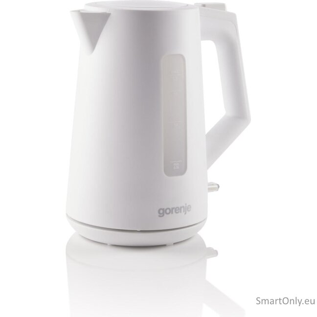 Gorenje Kettle | K17OPW | 2200 W | Electric | 1.7 L | 360° rotational base | Plastic | White 1 Gorenje Kettle | K17OPW | 2200 W | Electric | 1.7 L | 360° rotational base | Plastic | White 1