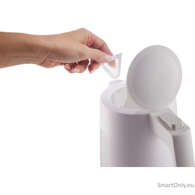 Gorenje Kettle | K17OPW | 2200 W | Electric | 1.7 L | 360° rotational base | Plastic | White 3 Gorenje Kettle | K17OPW | 2200 W | Electric | 1.7 L | 360° rotational base | Plastic | White 3