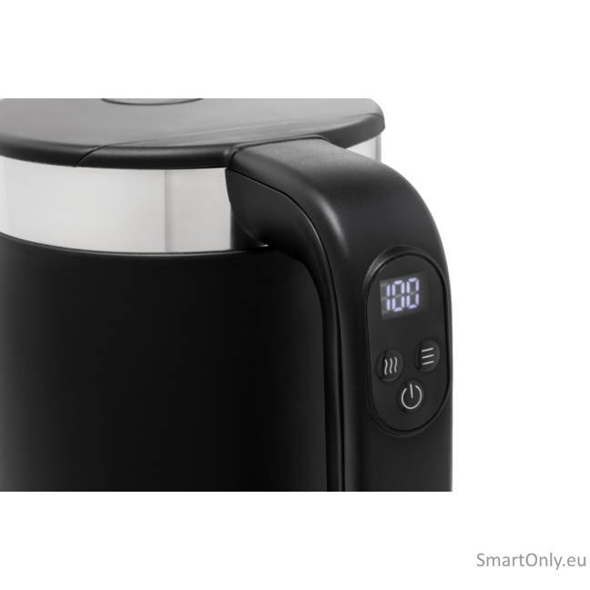 Gorenje Kettle | K17TRDW | Electric | 2200 W | 1.7 L | Plastic/Metal | 360° rotational base | Black 3