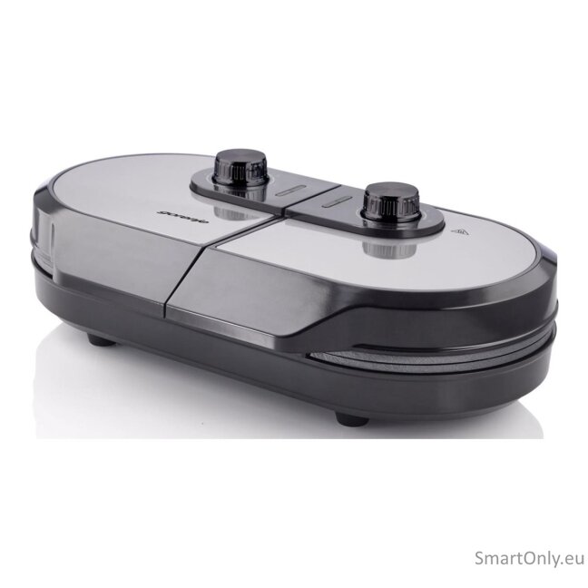 Gorenje | Mini Grill, Waffle plate | WM1400SB | Electric Grill | 1400 W | Diameter 18 cm | Black 9 Gorenje | Mini Grill, Waffle plate | WM1400SB | Electric Grill | 1400 W | Diameter 18 cm | Black 9