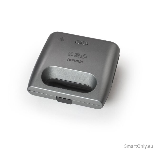 Gorenje | Sandwich maker | SM703GCG | 700 W | Number of plates 3 | Number of pastry 2 | Grey 1