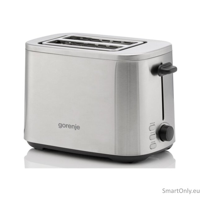 Gorenje Toaster | T800DS | Number of slots 2 | Housing material Stainless steel Gorenje Toaster | T800DS | Number of slots 2 | Housing material Stainless steel