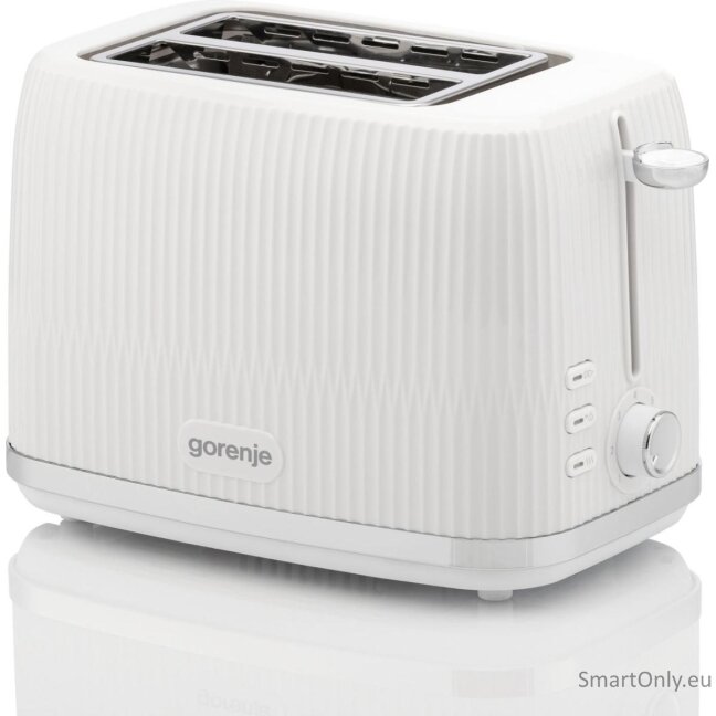 Gorenje Toaster | T850DPW | Number of slots 2 | Housing material Plastic | White 2 Gorenje Toaster | T850DPW | Number of slots 2 | Housing material Plastic | White 2