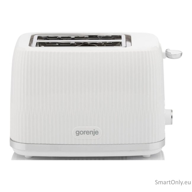 Gorenje Toaster | T850DPW | Number of slots 2 | Housing material Plastic | White