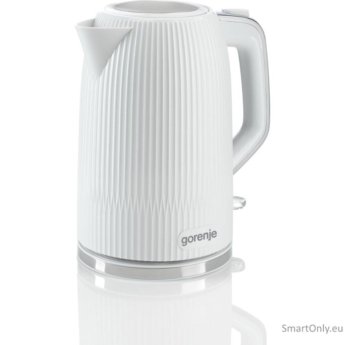 Gorenje Kettle | K17DPW | Electric | 2200 W | 1.7 L | Stainless steel | 360° rotational base | White