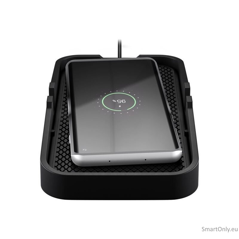 Goobay 60471 Wireless Vehicle Fast Charger 15 W, Black | Goobay Goobay 60471 Wireless Vehicle Fast Charger 15 W, Black | Goobay