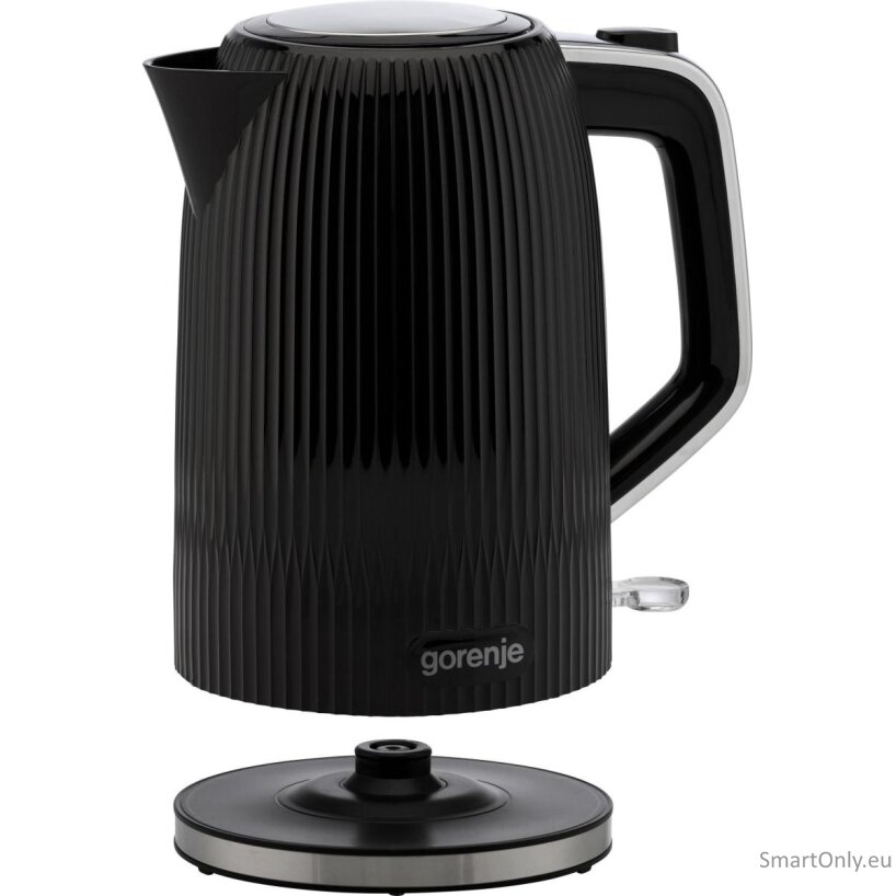 Gorenje K17DPB Kettle, Electric, Capacity 1.7 L, Power 2200 W, Black | Gorenje 2 Gorenje K17DPB Kettle, Electric, Capacity 1.7 L, Power 2200 W, Black | Gorenje 2