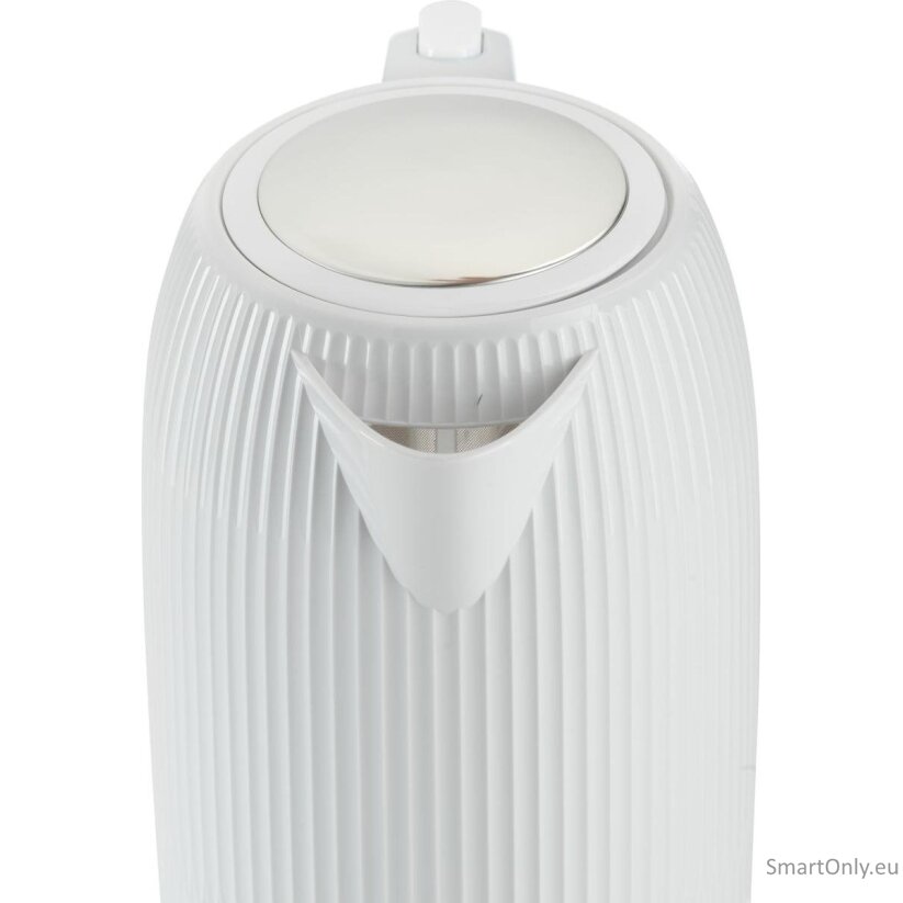 Gorenje Kettle | K17DPW | Electric | 2200 W | 1.7 L | Stainless steel | 360° rotational base | White 1