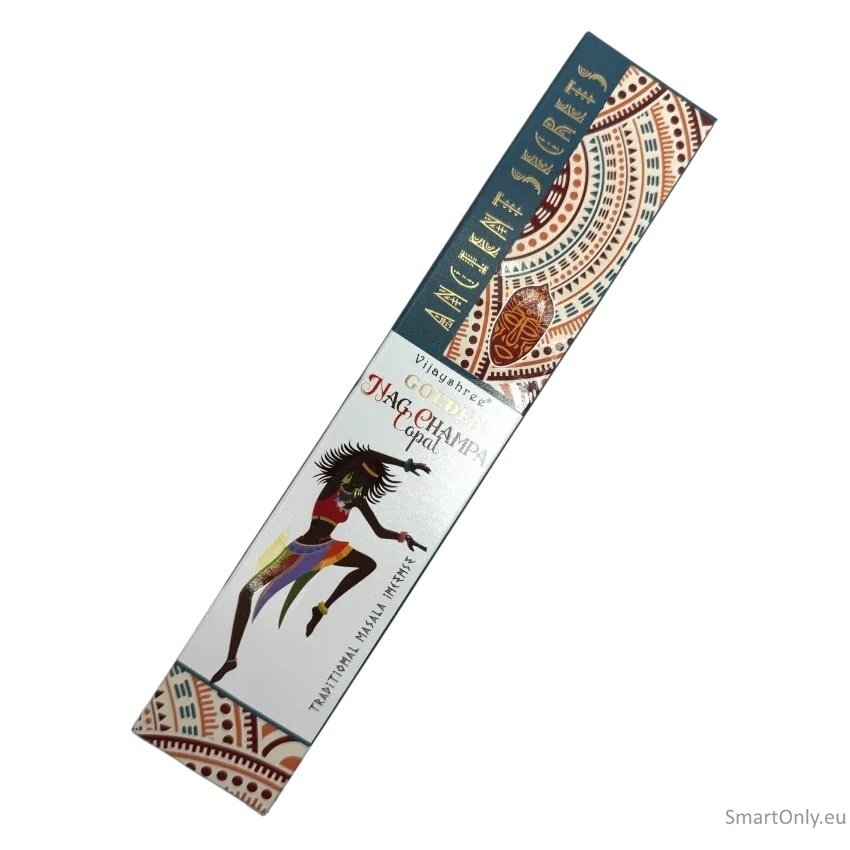 Golden Ancient Series Copal and Nag Champa Smilkalai Vijayshree 1