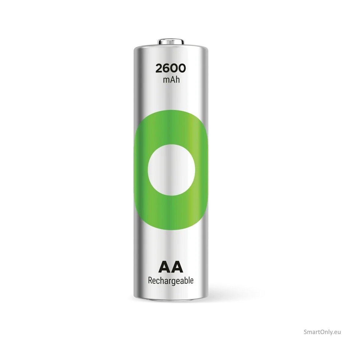 GP AA Recyko 2600mAh įkraunamos baterijos (palaidos) 3 vnt. 2 GP AA Recyko 2600mAh įkraunamos baterijos (palaidos) 3 vnt. 2