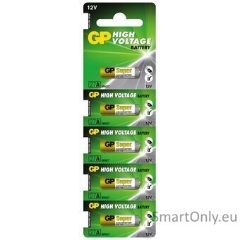 GP 27A baterijos 5 vnt.