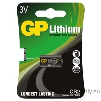 GP CR2 baterijos 1 vnt.