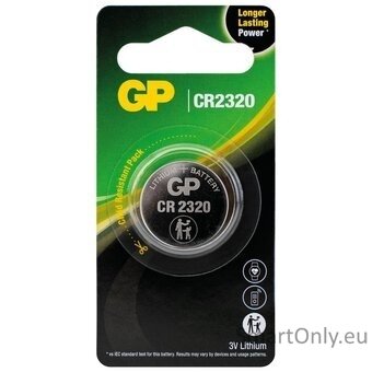 GP CR2320 baterijos 1 vnt.