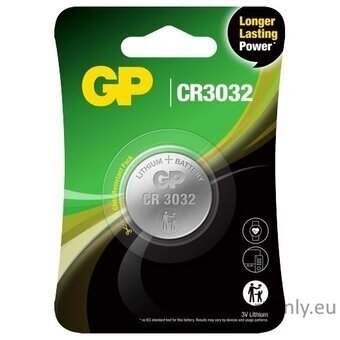 GP CR3032 baterijos 1 vnt.