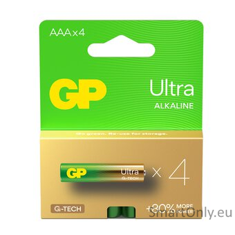 GP LR03 AAA Ultra (G-TECH) baterijos 4 vnt.