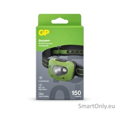 GP DISCOVERY Multi Purpose Headlamp CH43 žibintas ant galvos