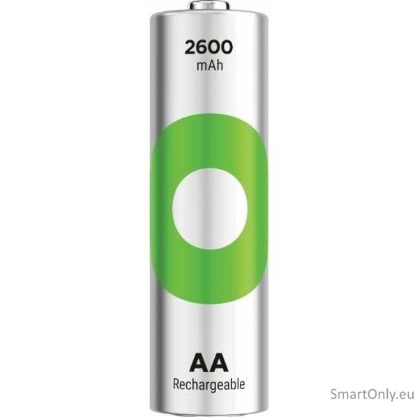GP AA Recyko 2600mAh įkraunamos baterijos (palaidos) 3 vnt. 1