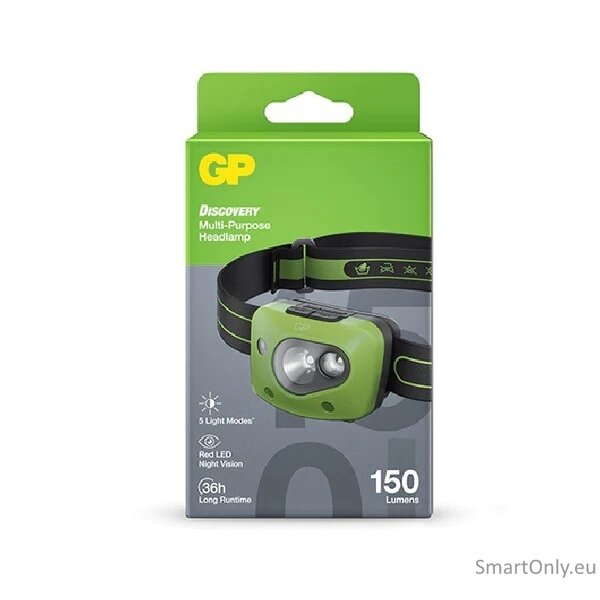 GP DISCOVERY Multi Purpose Headlamp CH43 žibintas ant galvos GP DISCOVERY Multi Purpose Headlamp CH43 žibintas ant galvos