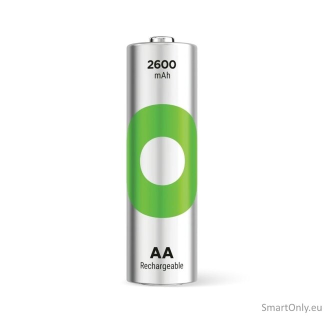 GP AA Recyko 2600mAh įkraunamos baterijos (palaidos) 3 vnt. 2