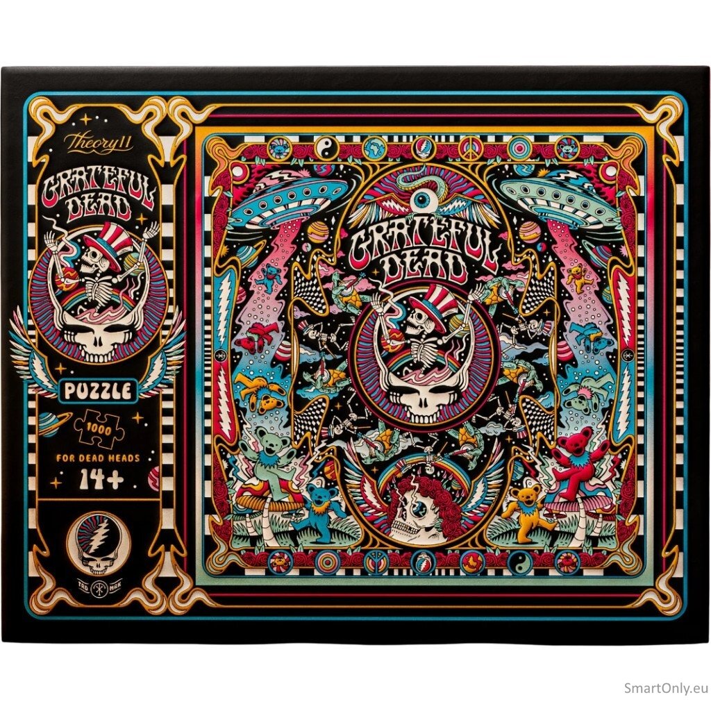 Grateful Dead dėlionė 1000 detalių Theory11 2