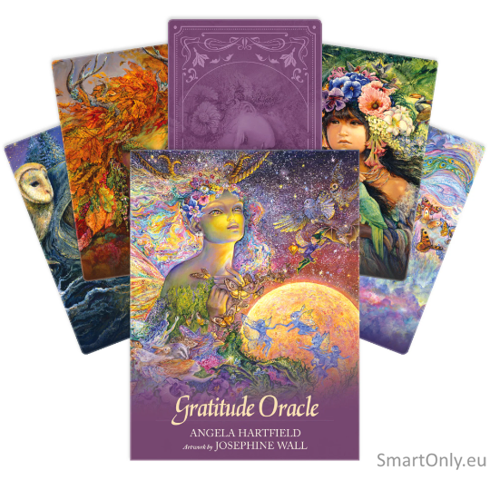 Gratitude Oracle kortos Blue Angel Gratitude Oracle kortos Blue Angel
