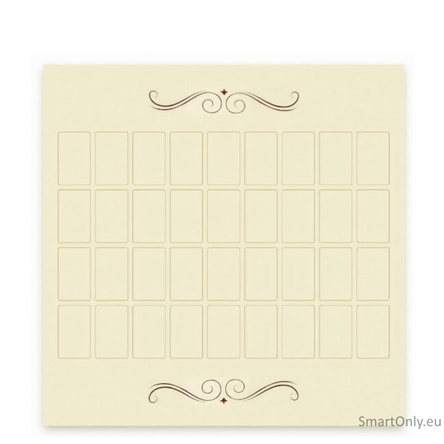 Grand Tableau Lenormand kilimėlis taro kortoms Lo Scarabeo Grand Tableau Lenormand kilimėlis taro kortoms Lo Scarabeo