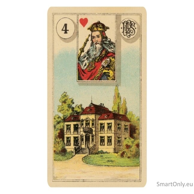 Grand Tableau Lenormand Oracle kortos Lo Scarabeo 3