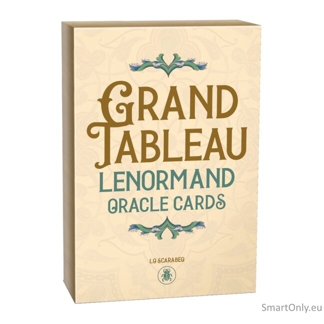 Grand Tableau Lenormand Oracle kortos Lo Scarabeo 6