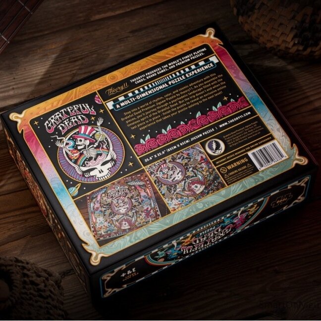 Grateful Dead dėlionė 1000 detalių Theory11 1 Grateful Dead dėlionė 1000 detalių Theory11 1